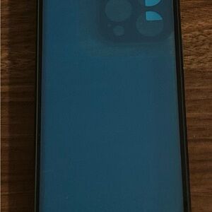 iPhone 15 Pro Max Clear hard case with black edging